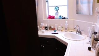 Cherie DeVille - Mom catches son spying on her in shower