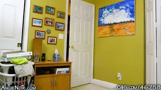 Angie Noir in Taboo Bet With Son