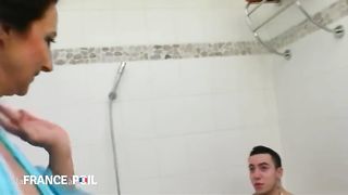 French Incest - Anal Sex With Mom In Bathrom