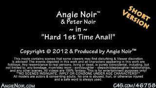Angie Noir in 1st Time Taboo Anal