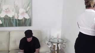 Step Son - Mom Spit Cum In My Face!!!