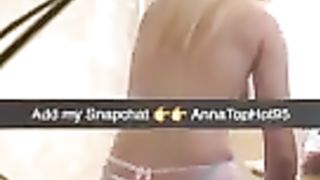 step sister seduces, sucks and swallow step brother while mom is beside