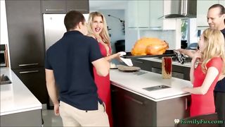 Naughty Step Sister Gives Brother Morning Suck Job