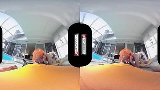 VR Porn Cosplay Step Sister 5th Element POV and 69 Blowjob VR CosplayX