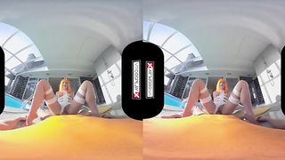 VR Porn Cosplay Step Sister 5th Element POV and 69 Blowjob VR CosplayX