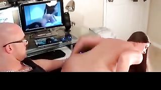 Hot-Fucking-Super mom caught her step- sonnie-in-law draining, so she got down and sloppy with him