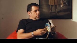 Kinky StepDaughter(IN-LAW) daughter-in-law came into the living room and caught her mummy's hubby draining wildly