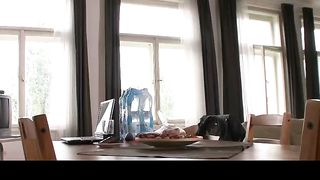 A bashful boy calls his step- mom to satisfy his sultry dame-acquaintance instead of him