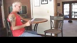 Horny nubile asked her wild step- daddy to showcase her some tricks he is doing with her mommy