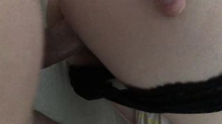 Real Stepsister fondles knob thinking it is in a desire, POP-SHOT on face