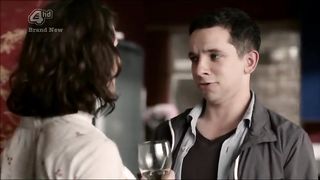 Misfits sex scene (hot) - Finn seduced by stepmom