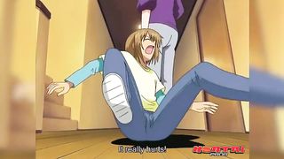 Hentai Pros - Perv gets caught by step mom after fucking stepsister