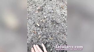 Behind the Scenes VLOG of quarantine lingerie boxing cumshot - Lelu Love