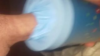 Homemade pocket pussy during quarantine