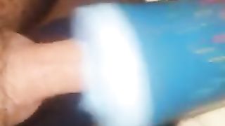 Homemade pocket pussy during quarantine