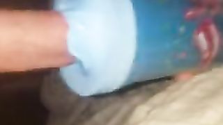 Homemade pocket pussy during quarantine