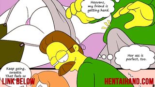Family Guy & Simpsons Hentai - Marge & Lois Gets Fucked 2