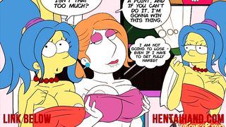 Family Guy & Simpsons Hentai - Marge & Lois Gets Fucked