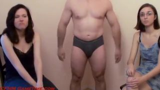 An Ode to the Classics. CFNM Game Time with Ruth and J Distracting Charles