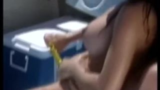Hot Girls get Nude and Fuck on a Boat