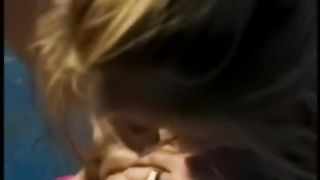 Sexy Babe in Bikini Licks Pussy