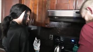 Family Therapy - Aaliyah Hadid - Ebony Sister Seduces Big Brother