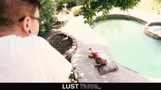 Family Home Sex Intercourse - Step-Sista Likes to Tease her lil' Step-Step-Brother