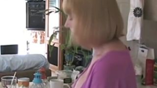 REAL TABOO Prn - Real Mom Fucking Step Son in Kitchen