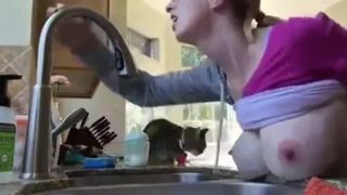 Ugly Busty Step Mother being Fucked by her Son