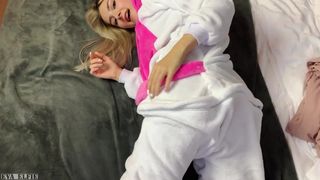 Mom Caught her Slutty Step Daughter with Cum all over her Face - Eva Elfie