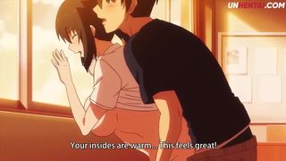 Anime Stepsister and Brother Fucking at School | Hentai