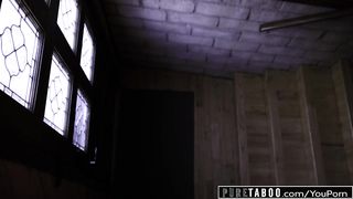 PURE TABOO Kristen Scott Punk Teenage Blackmails Educator into Rough Sex Intercourse Intercourse