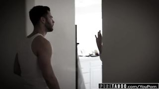 PURE TABOO School Egghead Kristen Blackmails Bullies into DUAL FORAY Lovemaking Intercourse