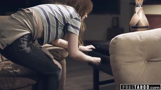 PURE TABOO Step-Parents & Step-Brother Welcome Fresh Sis to Perv Family