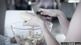 PURE TABOO Pervert Parents Hump Shy 18yo Foster Daughter-In-Law-In-Law-In-Law