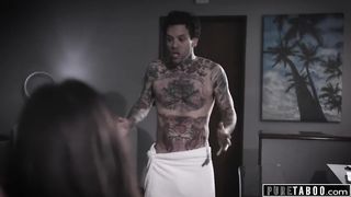 PURE TABOO Innocent 18yo Step-Step-Sister Longs two Attempt BACKSIDE-ROMP with Brutha