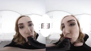 VIRTUAL TABOO - Crimson-Haired Babe Fingering Her Mouth-Watering Cunny