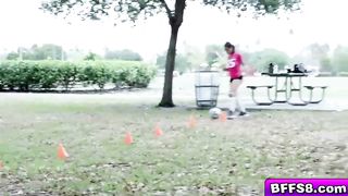 two platinum-blond step sisters are having a supah-ultra-cute fuck action with their wild partners, on the couch