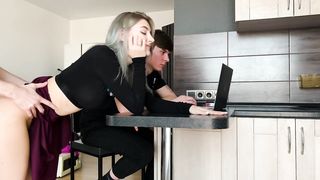 Plowing cheat's lady-pal to jizz on her trampy face - Eva Elfie