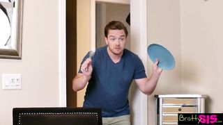 Step Sisters BFF "Maybe you could stroke his lil' rosy cigar too, so we can get back to work"