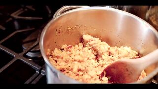 Petite titted, light-haired stunner is getting boinked during a family lunch and gobbling cunt along the way