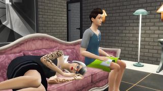 Instead of stroking off as usual, ultra-kinky stud determined to sex intercourse his smoking steamy step- mother