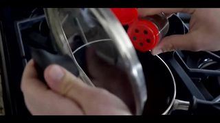 Blondie mummy is poking her stepdaughter-in-law's boyfriend to hot-steaming up for a trio way