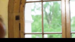 Titted towheaded mummy and her slutty stepdaughter-in-law are having a hot-supah-insane three way