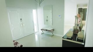 Sugary-Mouth-Watering teenage is sharing a fabulous guy’s rock-rock stiff jizz-pump with her step mommy, on the sofa