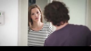 Insatiable step mommy and her step daughter-in-law romped a mischievous fellow