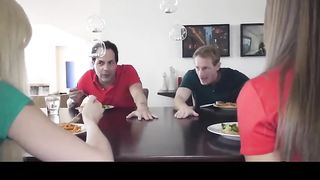 Elsa is having romp intercourse with her step- parent when her mother is out of town