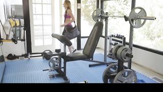 Kenna and her step- mommy are rather making enjoy with each other than doing their exercise routine