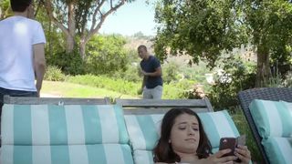 FamilyStrokes - Step-Step-Sister accidentally Smashes Stepbro