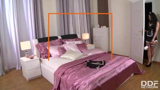 Lesdom Brandy Sneer & Athina Hump-Positive Maid Dominated and Ripped Up with a Strapo